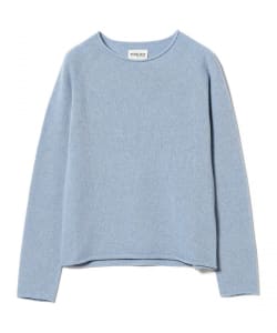 SCAGLIONE / ラウンドネック ラグランスリーブニット