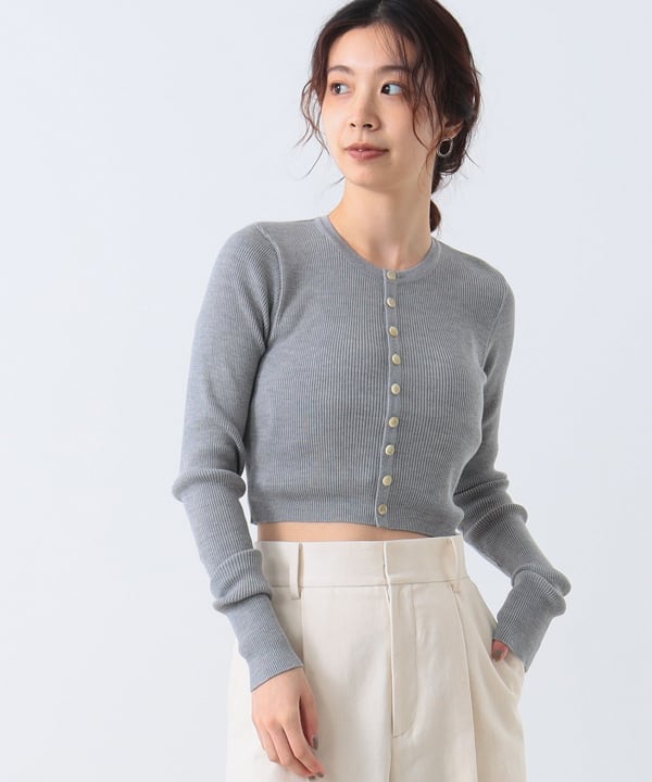 AURALEE SUPER FINE WOOL HIGH GAUGE リブニット - ニット/セーター