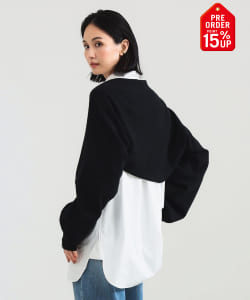 【+15%ポイントUP】【別注】extreme cashmere / everything カシミヤ ボレロカーディガン