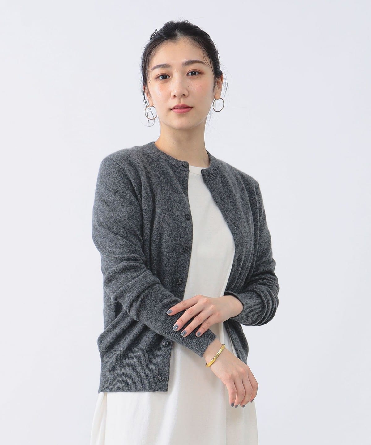 Demi-Luxe BEAMS（デミルクス ビームス）extreme cashmere / little 2 カシミヤ クルーネックカーディガン（トップス  ニット・セーター）通販｜BEAMS