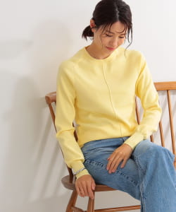 Demi-Luxe BEAMS / センターシーム クルーネックニット