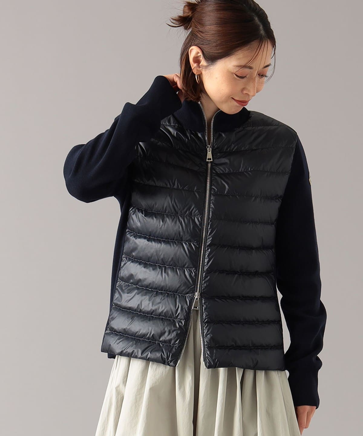 Demi-Luxe BEAMS（デミルクス ビームス）MONCLER / ハイネック