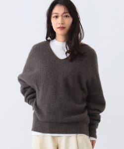 Demi-Luxe BEAMS / 女裝 無縫 針織 毛衣