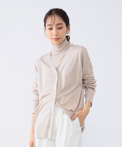 Demi-Luxe BEAMS / 女裝 蠶絲 V領 開襟衫