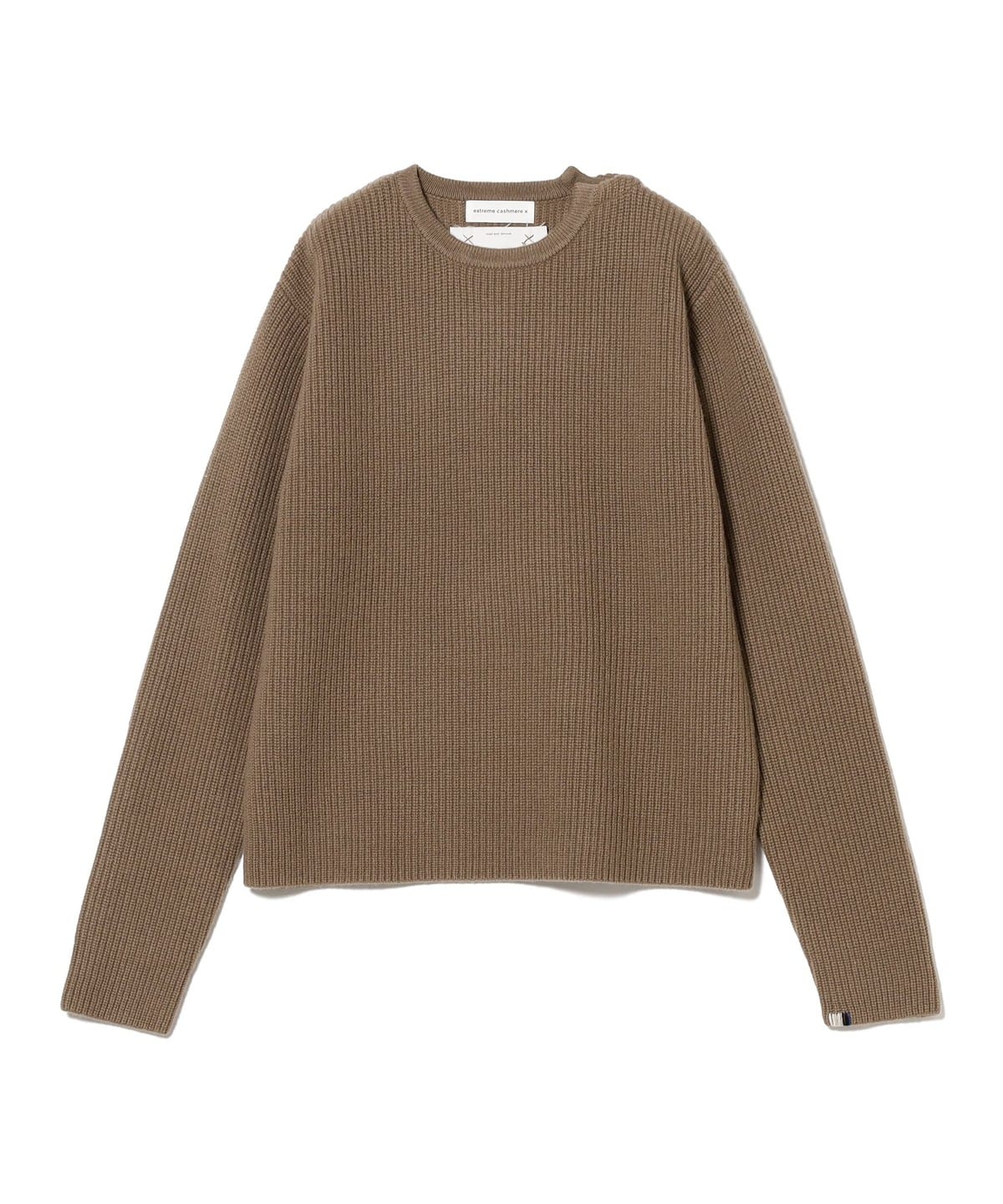 Demi-Luxe BEAMS（デミルクス ビームス）extreme cashmere / YOU スリット クルーネック ニット（トップス ニット ・セーター）通販｜BEAMS