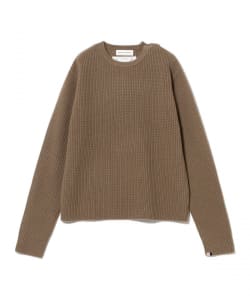 extreme cashmere / YOU スリット クルーネック ニット