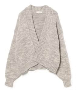 メランジ ローゲージ カーディガン トップス WOMEN PINK ONE SIZE メランジ ローゲージ カーディガン トップス WOMEN PINK ONE SIZE