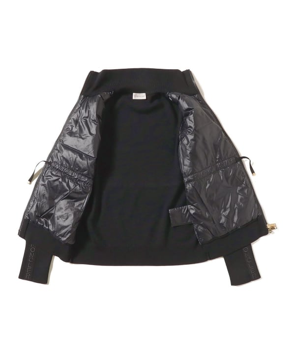 MONCLER 美品希少デザイン ジップアップフェイクファー