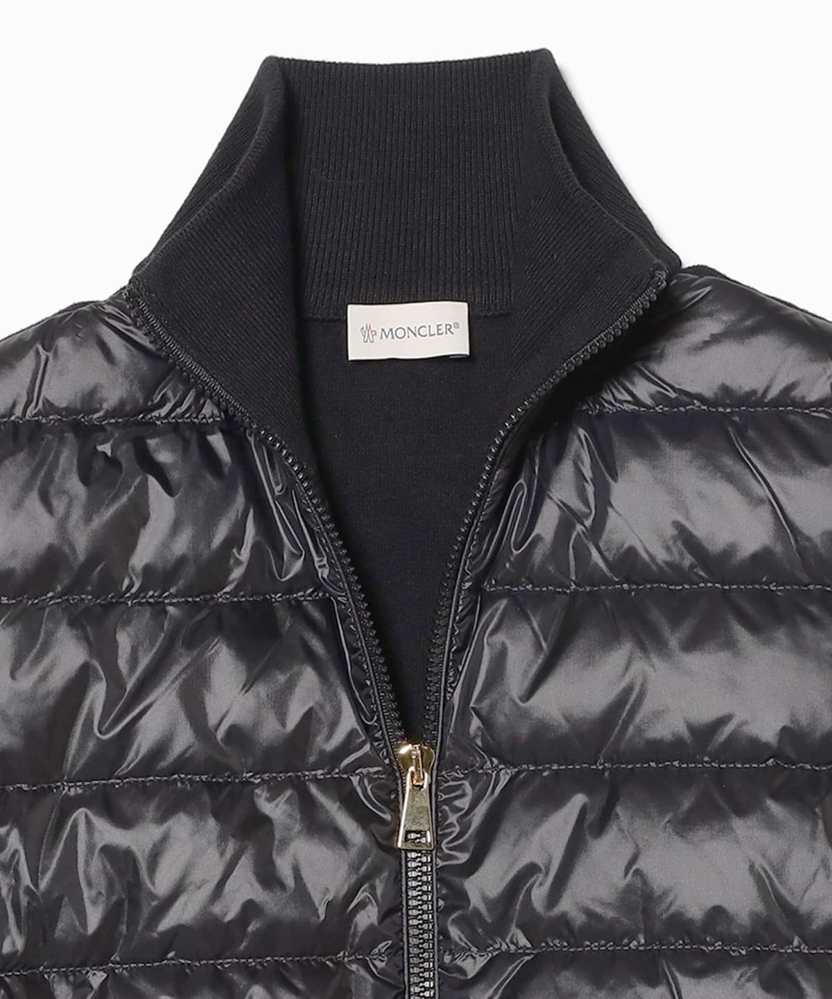 Demi-Luxe BEAMS Demi-Luxe BEAMS MONCLER Merino High Neck Zip Demi-Luxe BEAMS Demi-Luxe BEAMS MONCLER Merino High Neck Zip