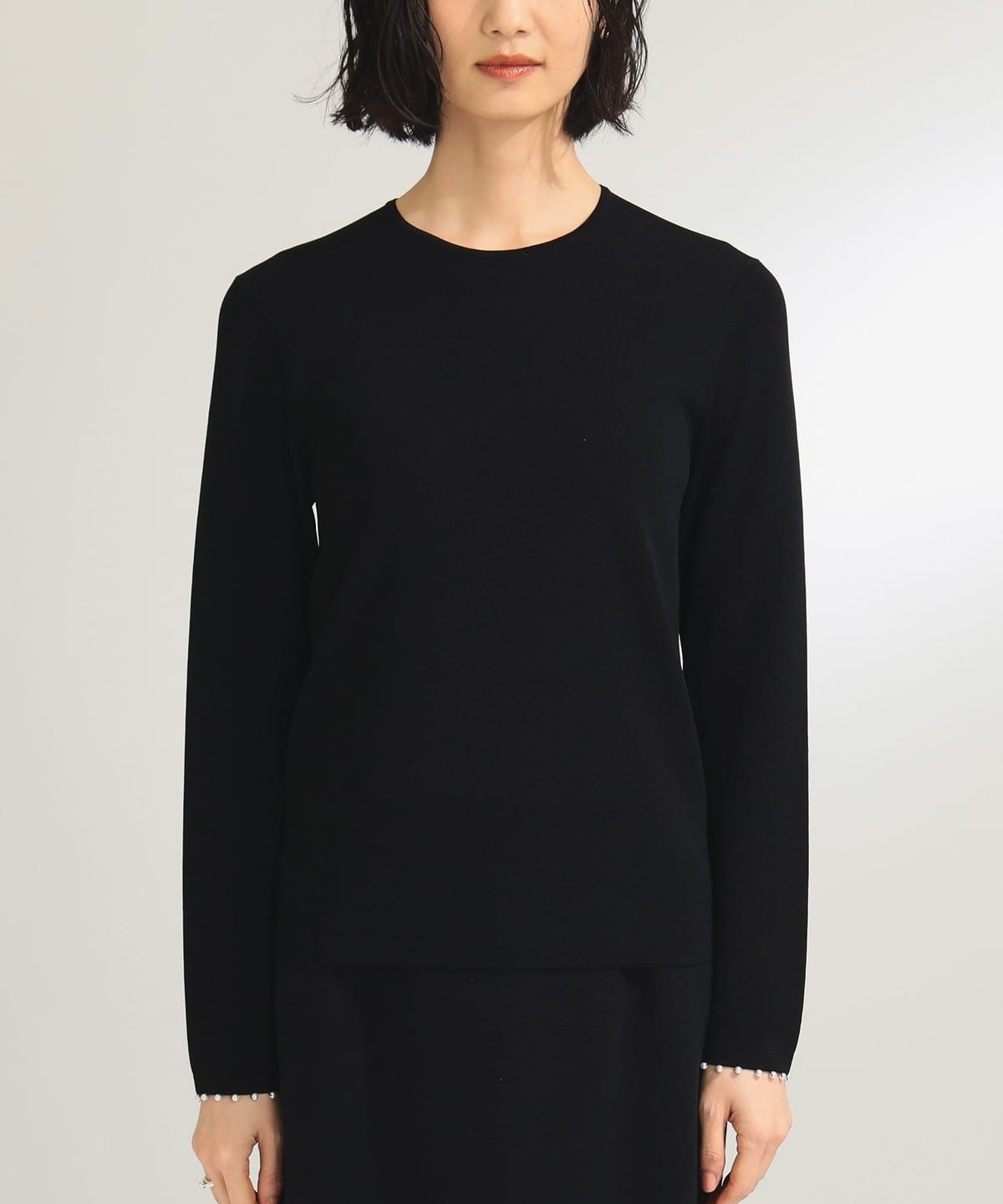 1% テンセルアセテートベスト Demi-Luxe BEAMS（デミルクス ビームス）アセテート ナイロン