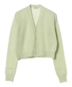 AURALEE / KID MOHAIR SHEER KNIT CARDIGAN
