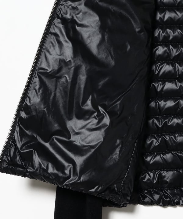 モンクレール　ペプラムカーディガン MONCLER (モンクレール) ダブルジップ フリル ニット