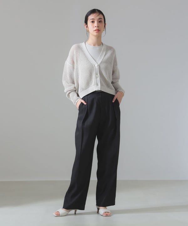 Demi-Luxe BEAMS(デミルクス ビームス)ギマコットン Vネック Demi-Luxe BEAMS(デミルクス ビームス)ギマコットン Vネック