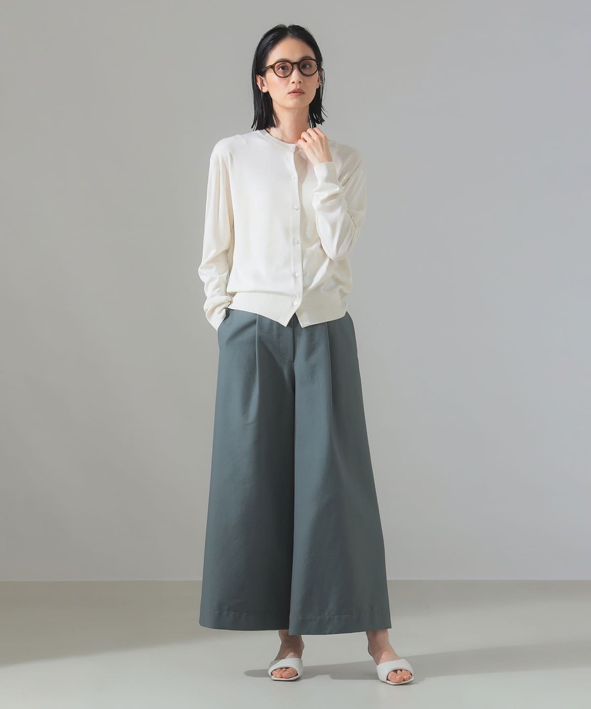ANN DEMEULEMEESTER 20SS Knitted Cardigan | HUES 福岡セレクト
