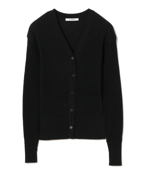 Demi-Luxe BEAMS佐藤佳菜子×SLOANE・ミラノリブ カーディガン Demi-Luxe BEAMS（デミルクス ビームス）【別注】スタイリスト