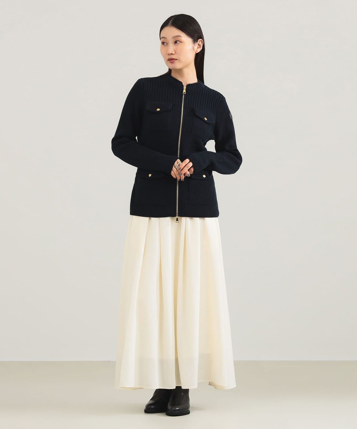 Demi-Luxe BEAMS（デミルクス ビームス）MONCLER / コンビ ジップ ノー