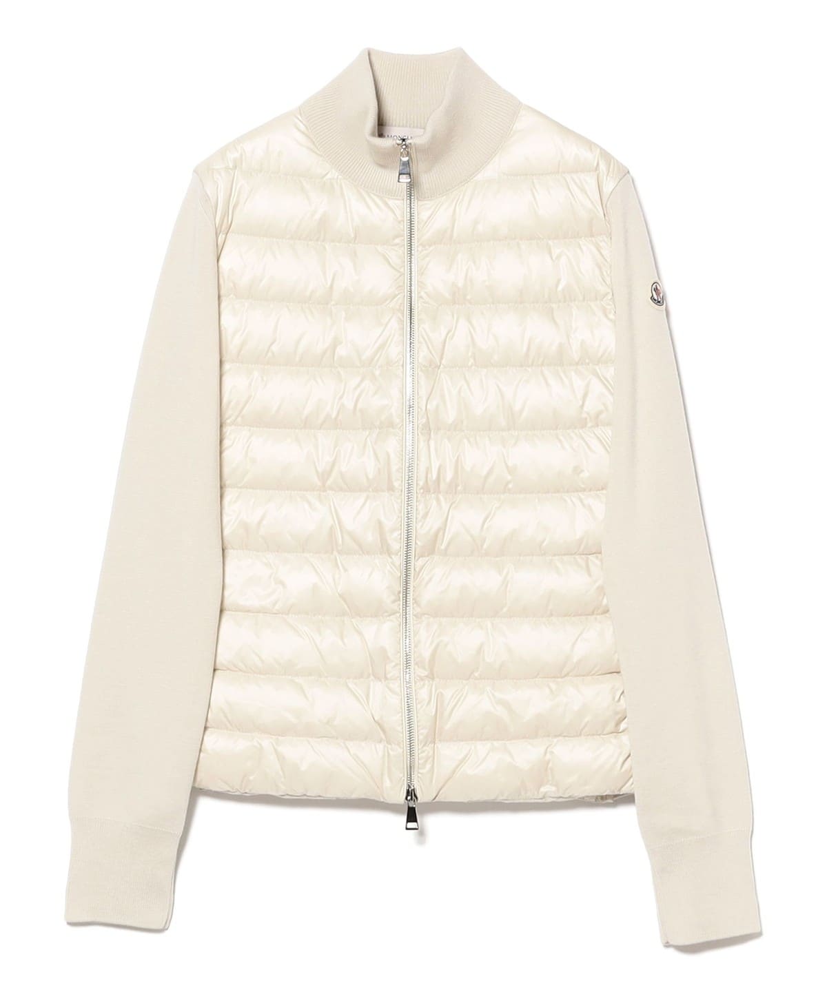 【WEB先行】MONCLER モンクレール / ハイネック ニットカーディガン ブルゾン WOMEN WHITE XS 【WEB先行】MONCLER モンクレール / ハイネック ニットカーディガン ブルゾン WOMEN WHITE XS
