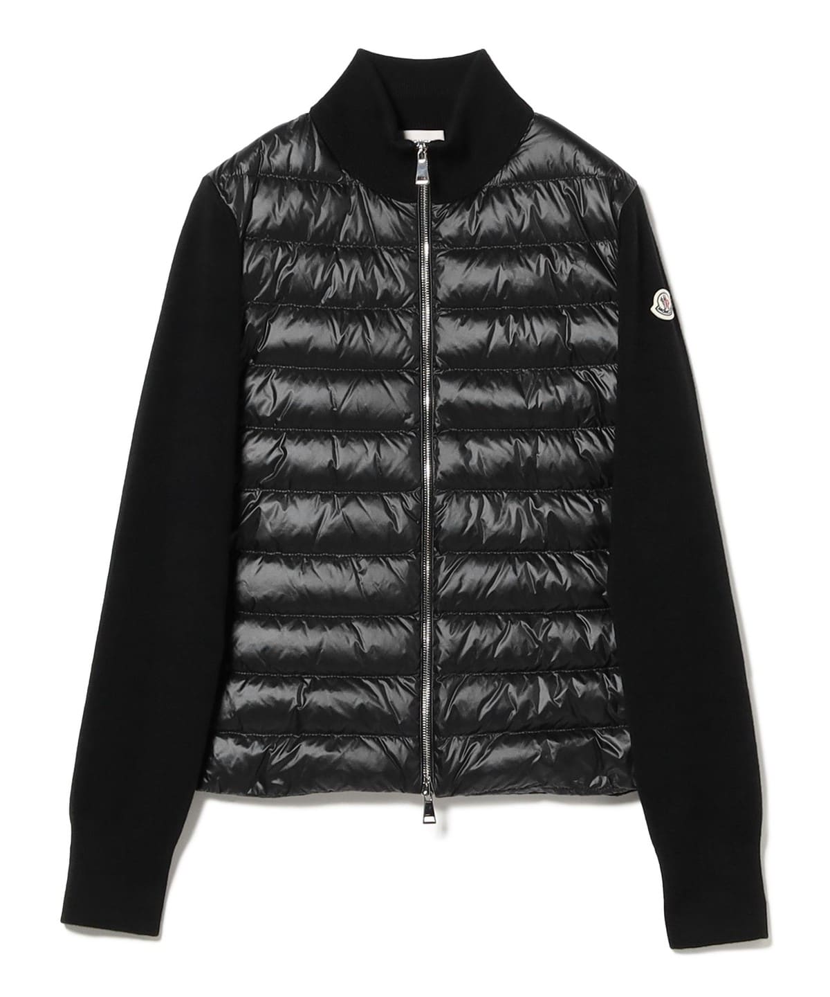 【WEB先行】MONCLER モンクレール / ハイネック ニットカーディガン ブルゾン WOMEN BLACK S 【WEB先行】MONCLER モンクレール / ハイネック ニットカーディガン ブルゾン WOMEN BLACK S