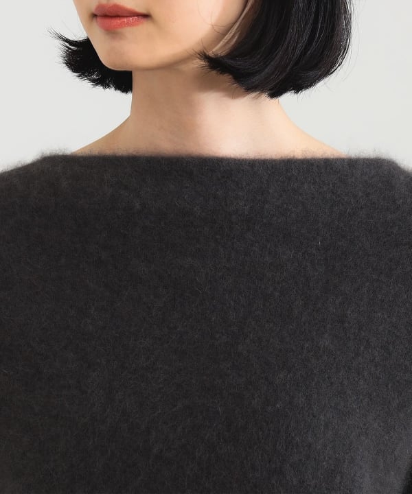 Demi-Luxe BEAMS（デミルクス ビームス）フラッフィー ボートネック