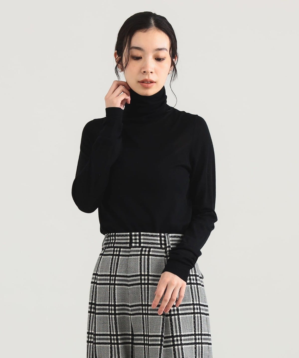【+15%ポイントUP】AK+1 エーケーワン / 18ゲージ ハイネック プルオーバー トップス WOMEN BLACK ONE SIZE 【+15%ポイントUP】AK+1 エーケーワン / 18ゲージ ハイネック プルオーバー トップス WOMEN BLACK ONE SIZE