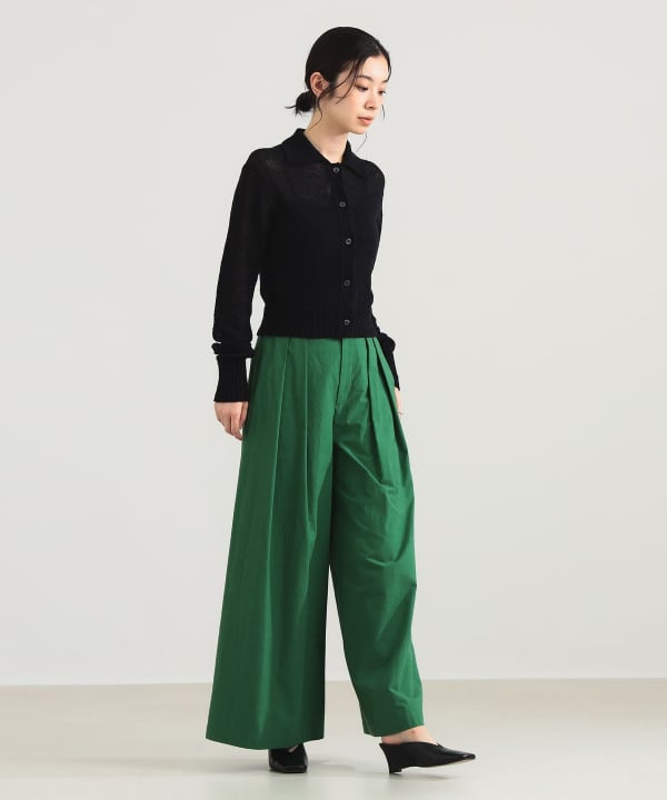 【YuKi】Demi-Luxe BEAMS フェミニンベアトップ .M Demi-Luxe BEAMS（デミルクス ビームス）の「Demi-Luxe BEAMS