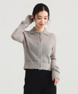 【+15%ポイントUP】AK+1 / ポロカラー ショート ニット