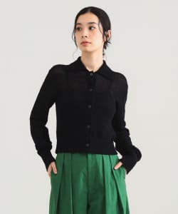 【+15%ポイントUP】AK+1 / ポロカラー ショート ニット