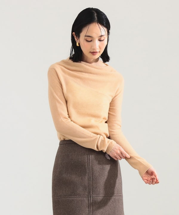 mer-akms おしゃれ 粋 色無地 ひとつ紋 Demi-Luxe BEAMS（デミルクス ビームス）AK+1 / 片畦