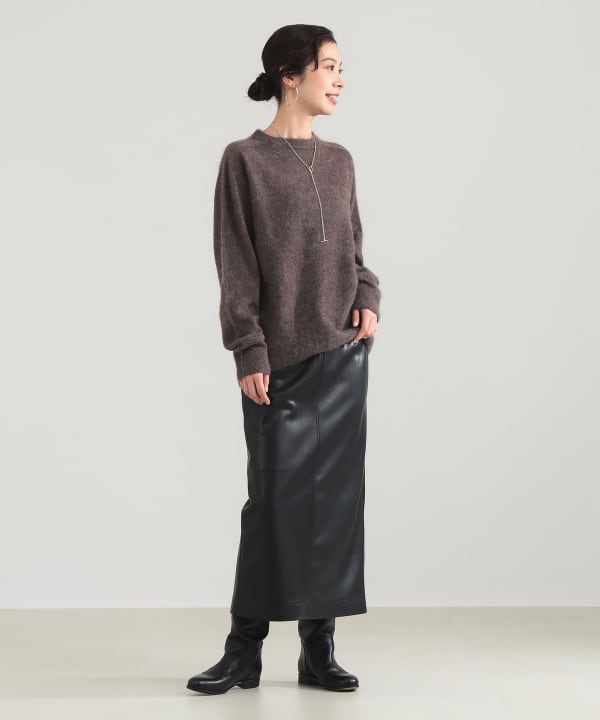 Demi-Luxe BEAMS（デミルクス ビームス）ATON / カシミヤ クルーネック