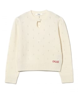 Chloe / ポワンテル キーホール ニット