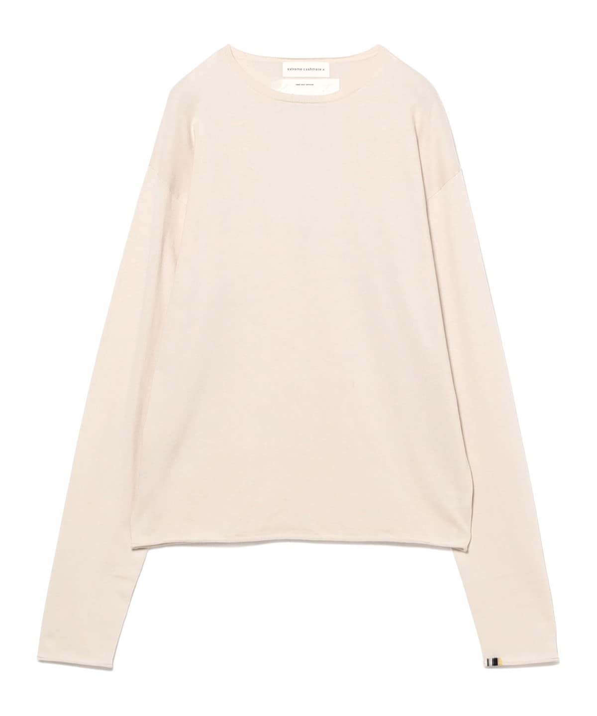 extreme cashmere エクストリーム カシミヤ / aries クルーネック Tシャツ トップス WOMEN chalk ONE SIZE extreme cashmere エクストリーム カシミヤ / aries クルーネック Tシャツ トップス WOMEN chalk ONE SIZE