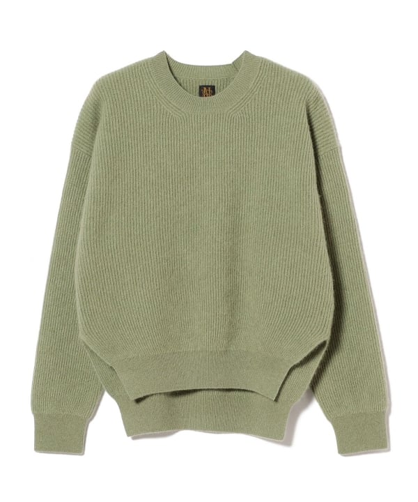 バトナー カシミアフォックスクルーネックニット Demi-Luxe BEAMS（デミルクス ビームス）【別注】BATONER / カシミヤ