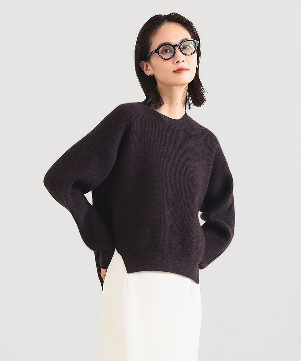 Demi-Luxe BEAMS（デミルクス ビームス）【別注】BATONER / カシミヤ