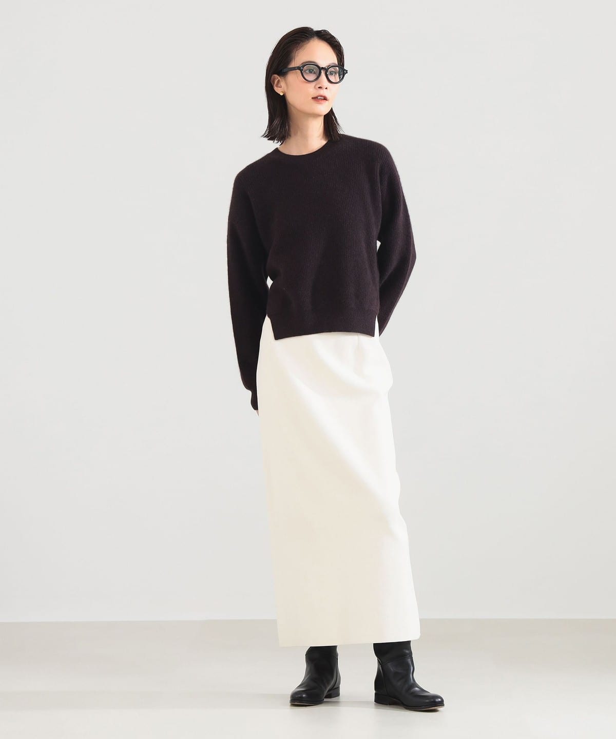 Demi-Luxe BEAMS（デミルクス ビームス）【別注】BATONER / カシミヤ