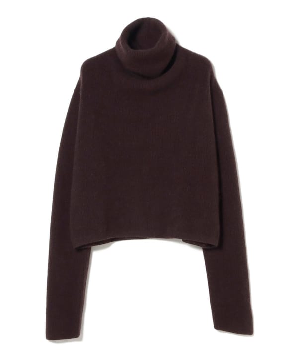 BATONER ブラウン タートルネックニット Demi-Luxe BEAMS（デミルクス ビームス）【別注】BATONER