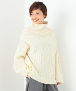 【市川美和子着用】TICCA / タートルビッグプルオーバー