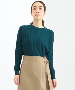 VONDEL / ファインリブ クルーネックニット