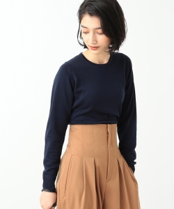 JOHN SMEDLEY / 30G クルーネック ロングスリーブニット