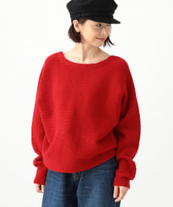 THE IRON / バックVレースニット