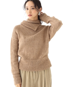 SEEALL / ダブルハイネックセーター