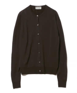 JOHN SMEDLEY / ウール クルーネック カーディガン