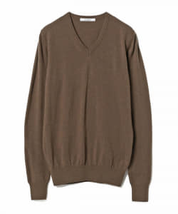 SLOANE / 14ゲージ カシミヤ Vネックニット