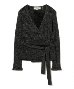 DIANE VON FURSTENBERG / ウール カシュクールニット