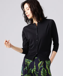 JOHN SMEDLEY / クルーネックカーディガン 7分袖