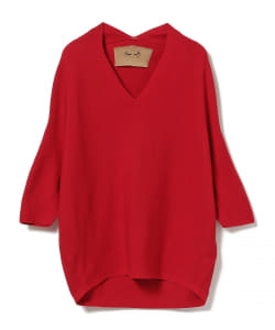 ROOM NO.8 / 7分袖 ホールガーメントニット