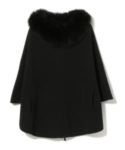 GIOVI / フォックスファー ジップ ポンチョ