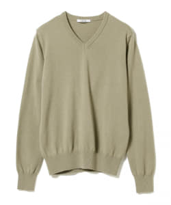 SLOANE / 12ゲージ カシミヤ Vネックニット
