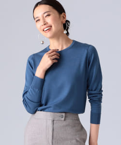 ■JOHN SMEDLEY /ロングスリーブ クルーネック ニット
