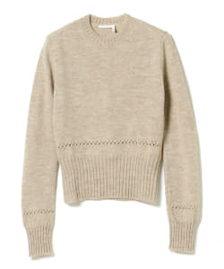 【ショップ限定商品】Chloe / ウール クルーネックプルオーバー