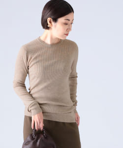 JOHN SMEDLEY / COREY リブ クルーネックニット
